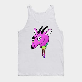 Funny cute adorable pink goat Tank Top